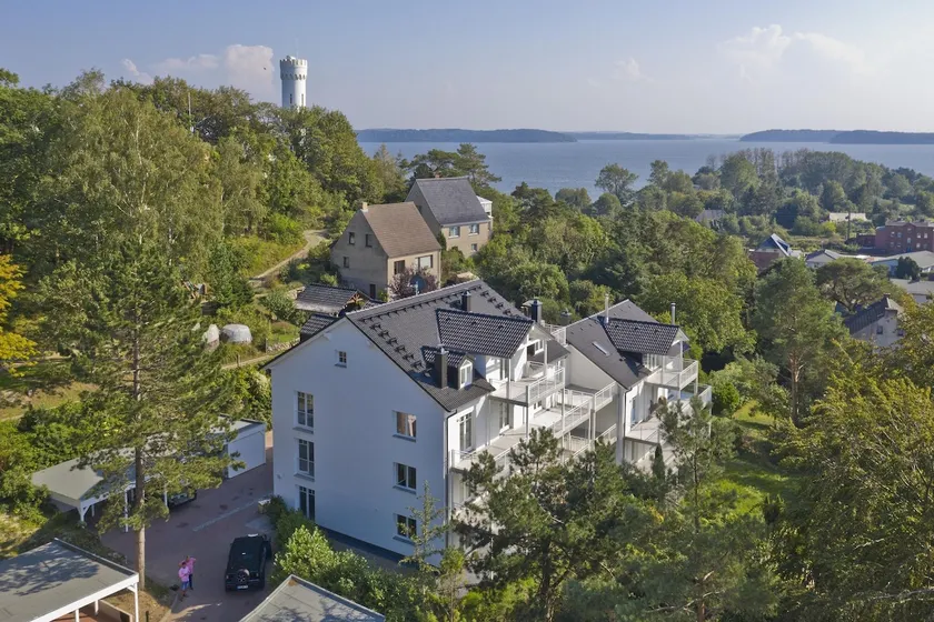Modern vacation apartment with balcony, sea view - Ferienresidenz Zwei BoddenFeWo 1-3 - Image 1