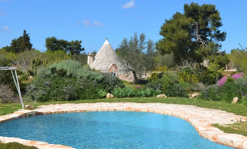 Estate with private trulli and natural pool - Image 1