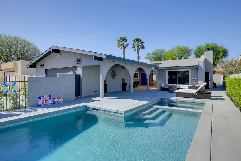 Theater Room & Pool Deck: Retreat in Palm Desert! - Image 1