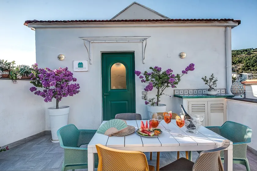 Domus Smeraldo terrace and sea view Amalfi Coast - Image 1