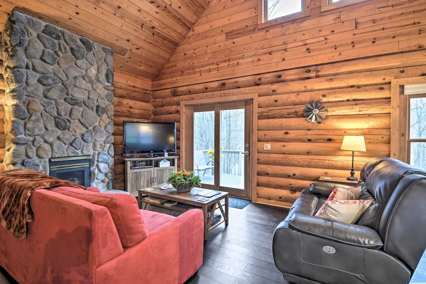 Secluded Gaylord Cabin w/ Deck, Fire Pit & Grill! - Image 1