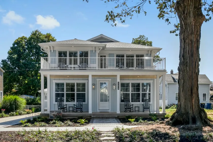 Lux Beach Home | Lake Views, Gas Fire Pit | Walk to South Beach and Downtown - Image 1