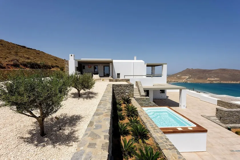 Rising Moon Villa with Sea View & Mini Pool near Naousa - Image 1