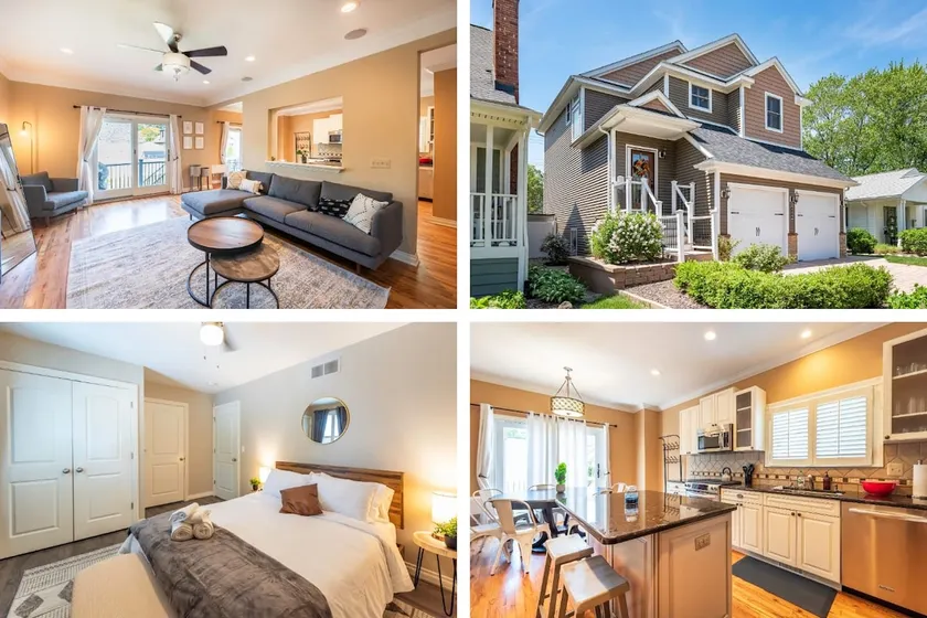 Bright, Spacious Plymouth 4BR - Walk to DT! - Image 1
