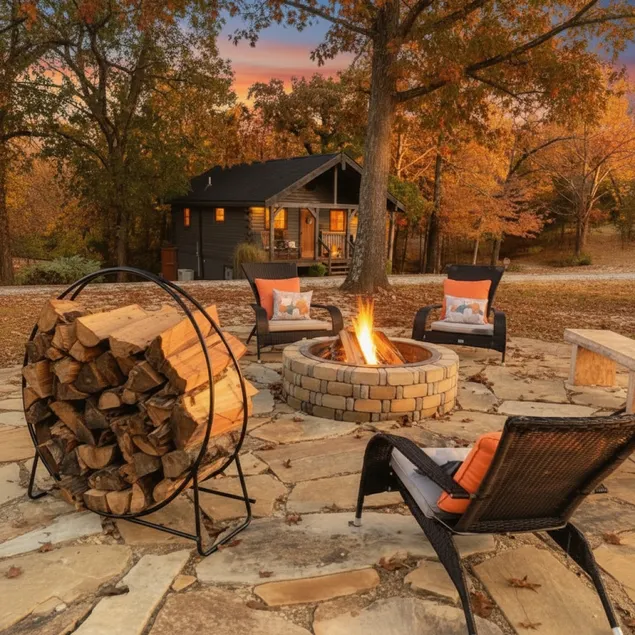 The Fire Fly Cabin With Private Hottub! - Image 1