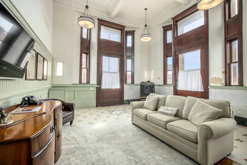 Sleep in a 1904 Texas Bank | Vaults - Image 1