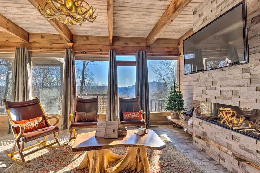 NY! Luxe Blue Ridge Mtn Retreat w / Bastu + Creek! - Image 1