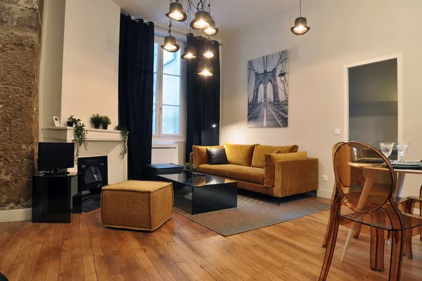 trendy flat-lyon centre-hotel de ville - Image 1