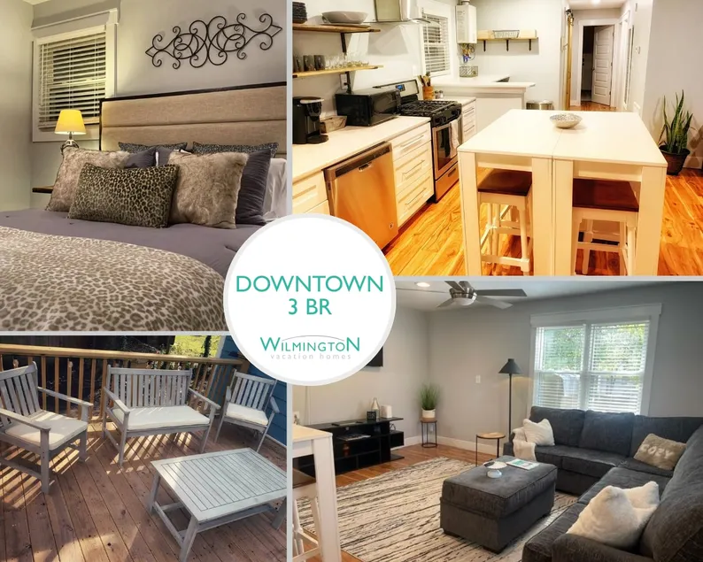 Cozy Blue Bungalow Walk Downtown! Free parking! - Image 1