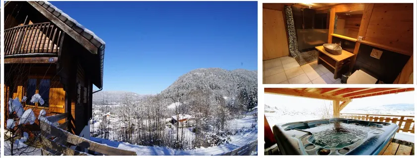 Independent chalet with Jacuzzi Private Sauna - Image 1