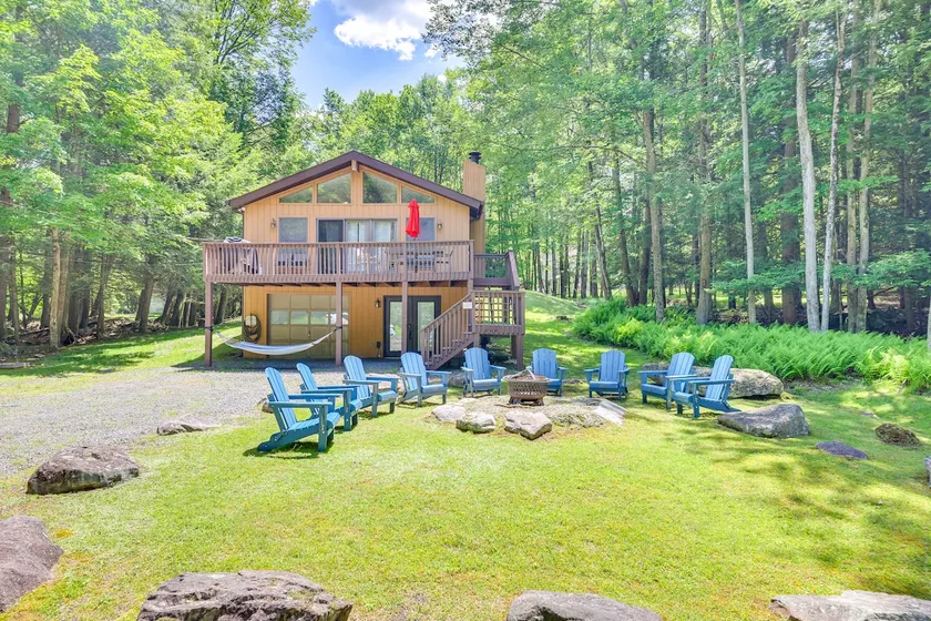 Secluded Family Cabin w/ Fire Pit in Lake Ariel! - Image 1