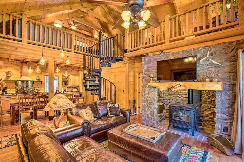 Luxury Mountain Cabin w/ Furnished Deck + Views! - Image 1