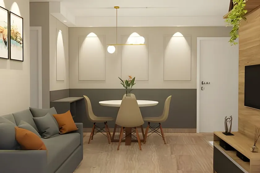 Apartment 1604, 1/4, living room, TV, full kitchen - Image 1