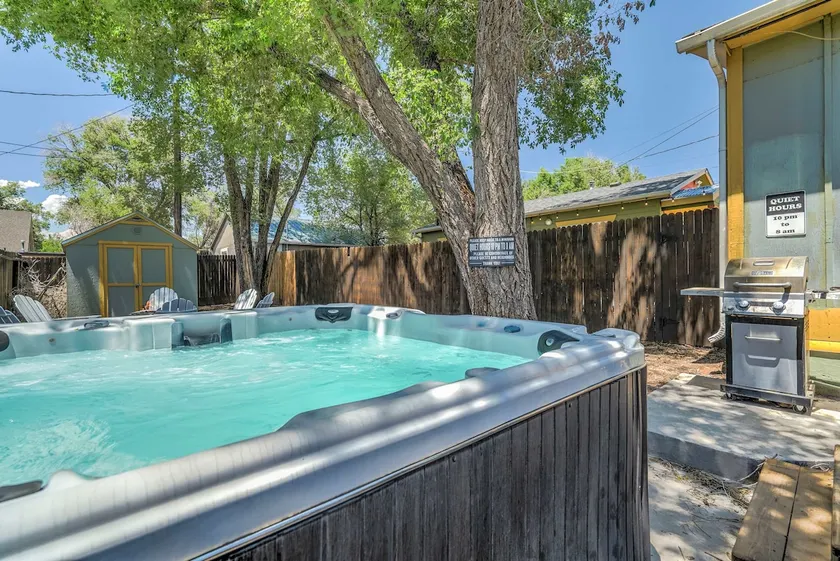 The Vibrant Victorian Hot Tub & Fire Pit in OCC - Image 1