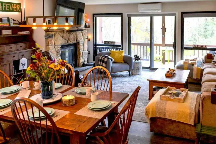 Mountain Condo with Modern Cabin Style - Image 1