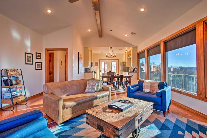 Updated Cabin w/ 360-Degree Mtn View: 1 Mi to Lake - Image 1