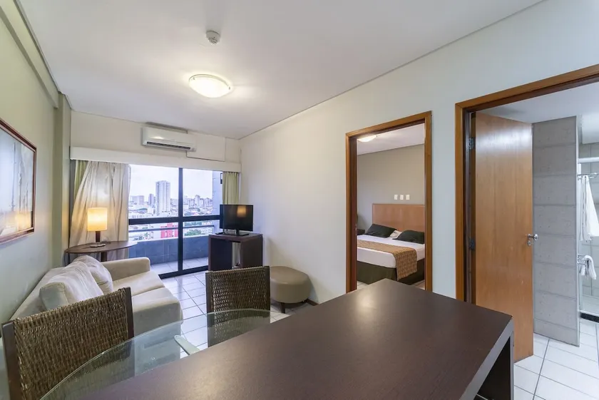 Serviced Apartment on Ilha do Leite, Recife, 1 bedroom, Metrópolis - Image 1