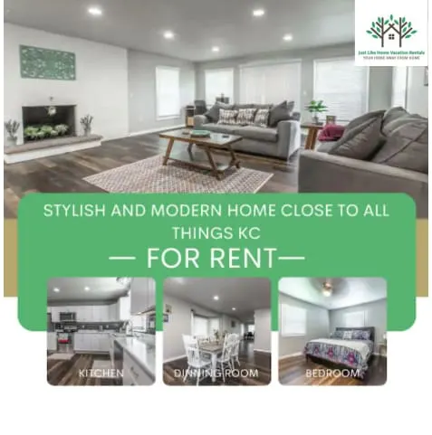 Stylish and Modern Home Close To All Things KC - Image 1