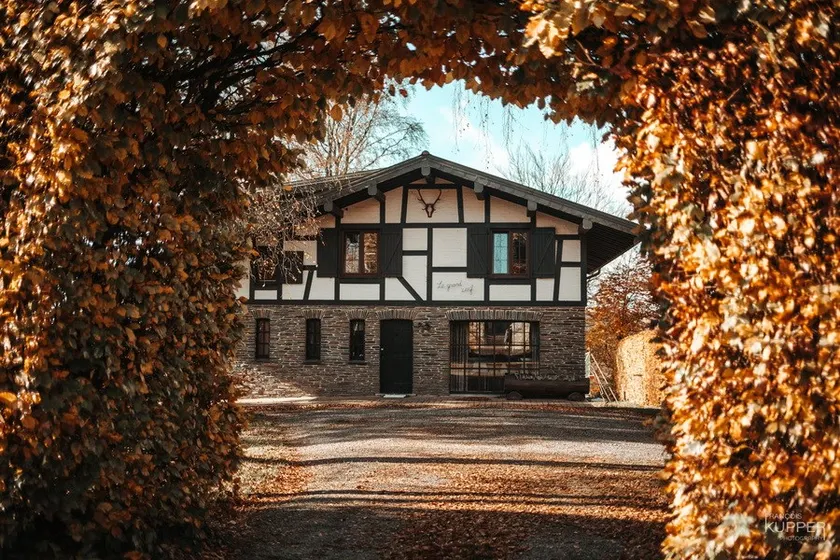 Le Grand Cerf 25 pers, Malmedy- Chalet rustique, jardin - Image 1