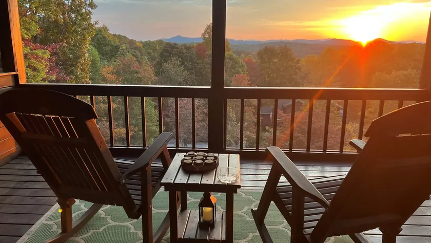Sunrise on the Ridge - Mineral Bluff - Image 1