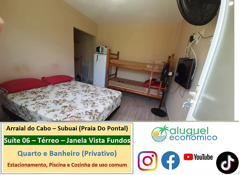 Arraial do Cabo - Suite 08 – Subuai Village - Affordable Rental - Image 1
