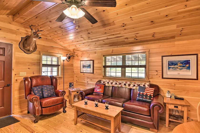 Parsons Cabin w/ Fire Pit & River Access! - Image 1