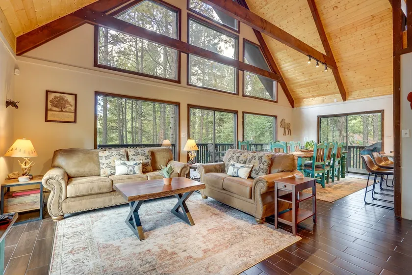 Deluxe A-Frame Home w/ Game Room & Deck! - Image 1