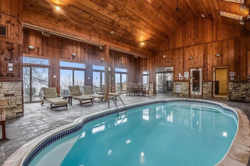 Indoor Pool Huge Home Best View of the Lake - Image 1