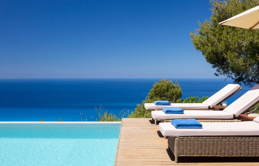 Villa Mirtes with breathtaking sea view,close to Porto Katsiki and Egremni - Image 1