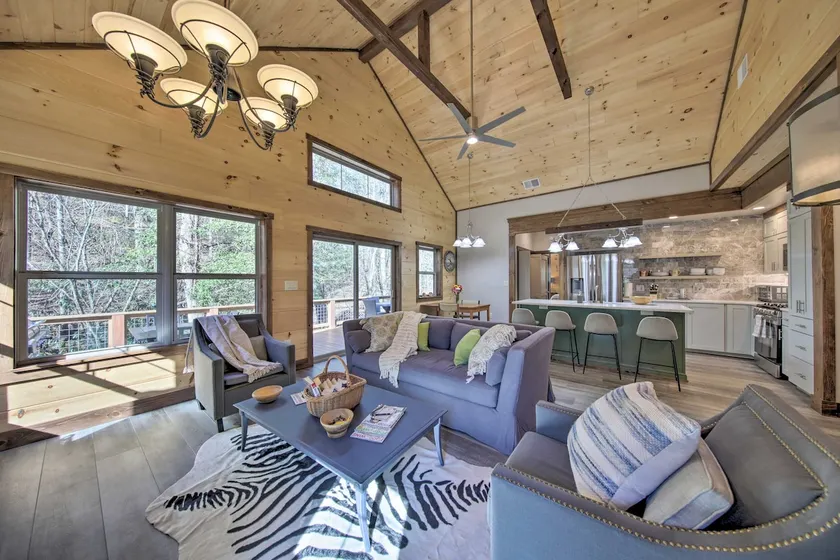 Airy Ellijay Home w/ Spacious Creekside Deck! - Image 1