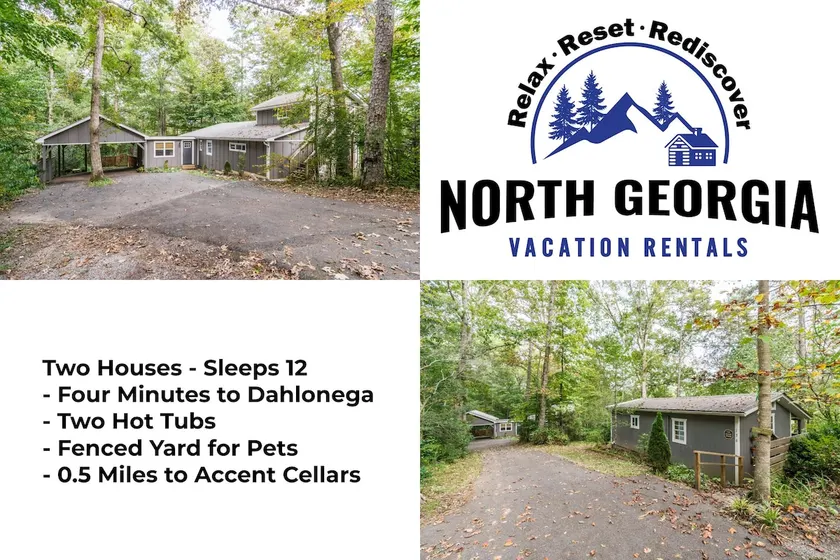 Two Houses - 4 Minutes to Dahlonega - Hot Tub - Image 1
