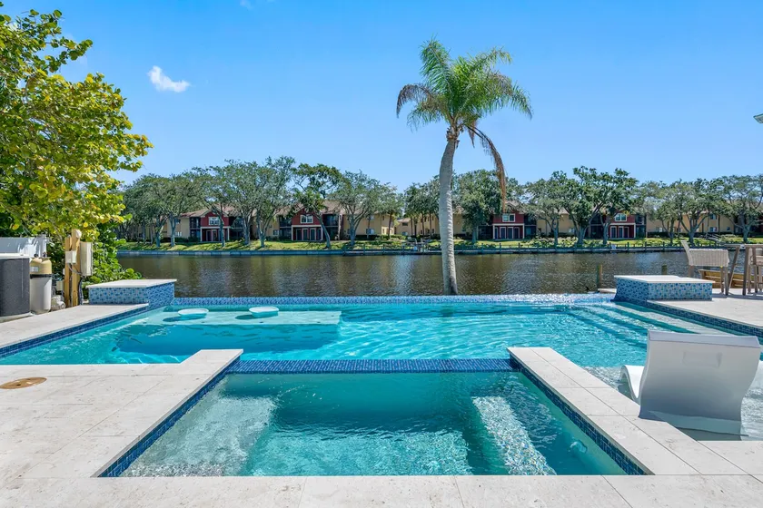 NEW Heated Salt Pool & Spa on Waterfront Canal - Image 1