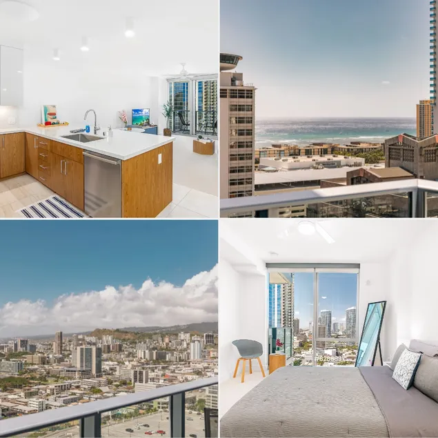 23rd Floor Ala Moana 1bedroom with Parking - Image 1