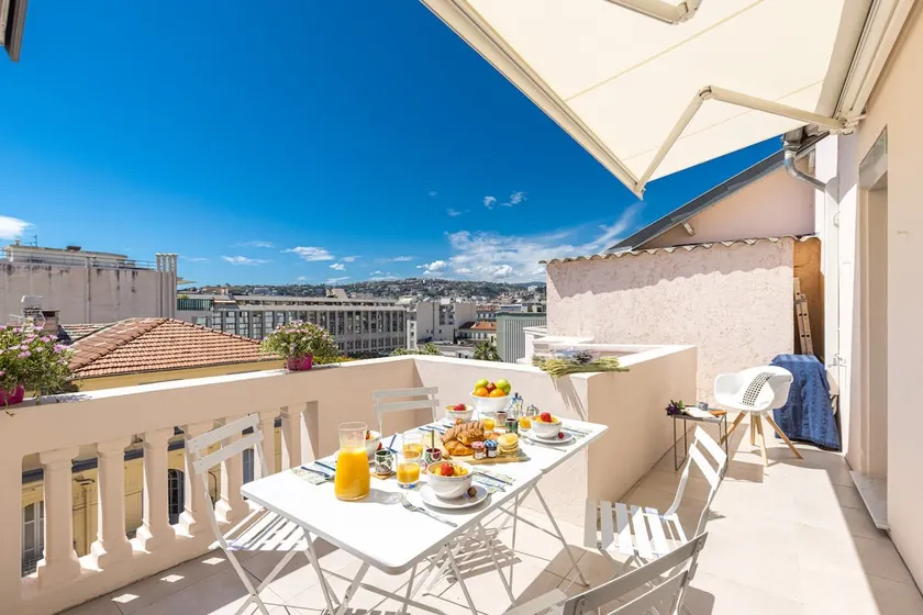 Spitalieri - Sunny Terrace overlooking the - Image 1