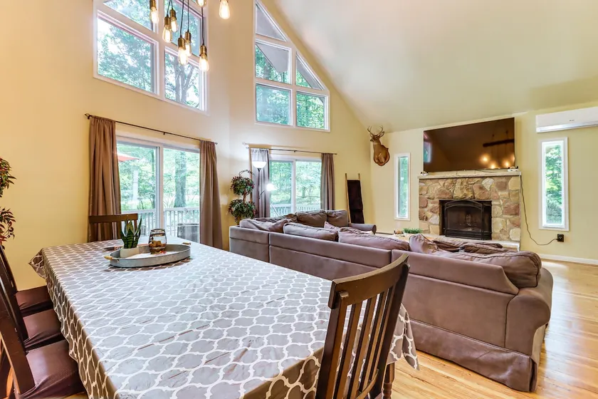 Furnished Deck + Fire Pit: Poconos Outdoorsy Gem - Image 1