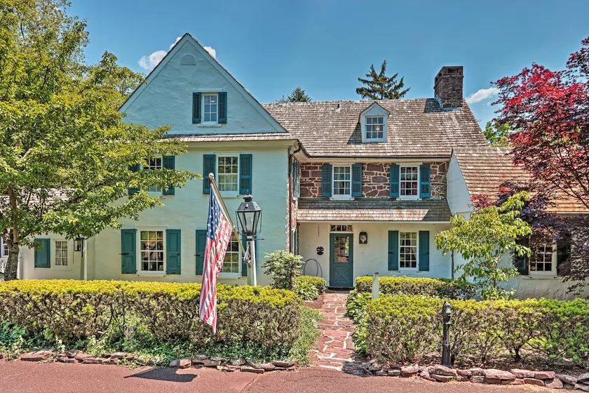 Pool & Courtyard: Timeless Home in Lansdale - Image 1