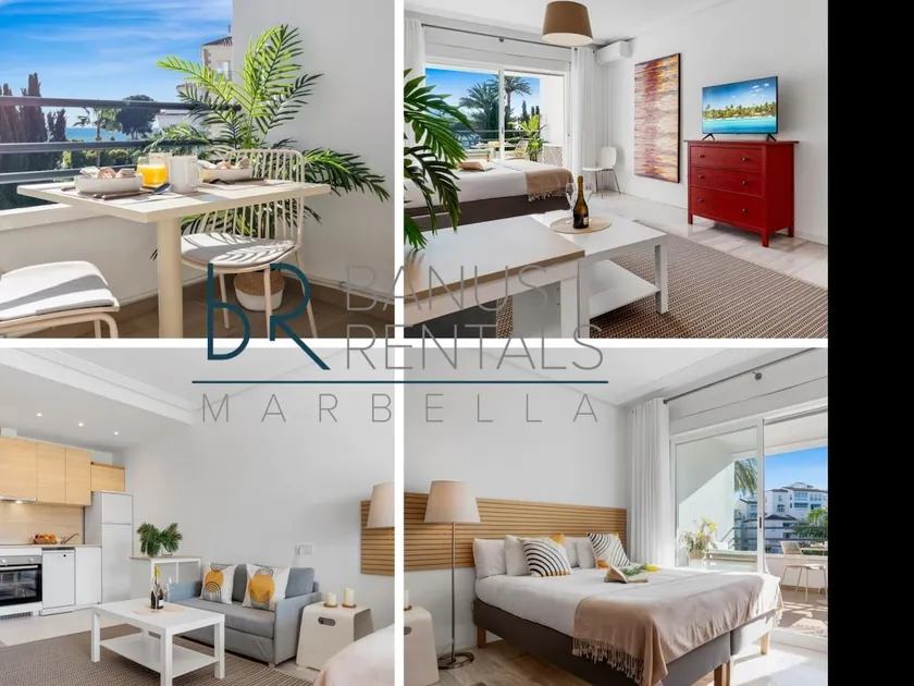 Comfortable studio, sea view, Puerto Banús - Image 1