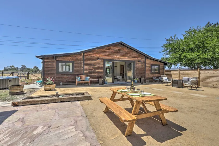 Stunning Wine Country Gem with Hot Tub + Patio! - Image 1
