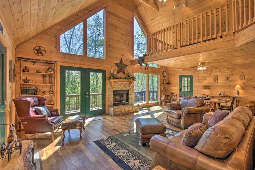 Dreamy Ellijay Resort Cabin w/ Game Room & Decks! - Image 1