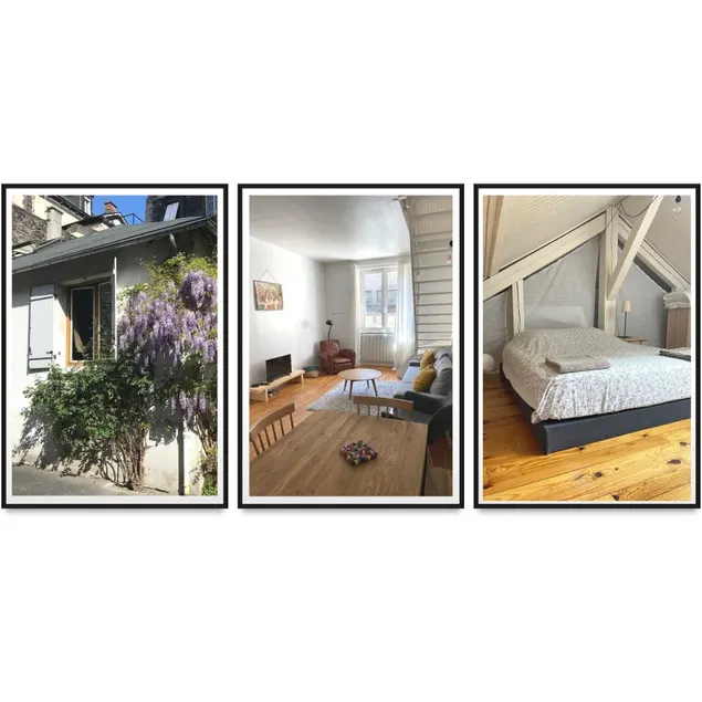 Quiet House 90m2, 2 bedrooms in the city center - Image 1