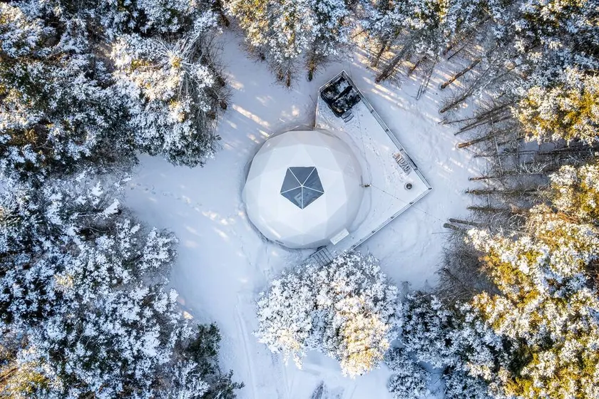 Oceanfront Luxury Glamping Dome - Image 1