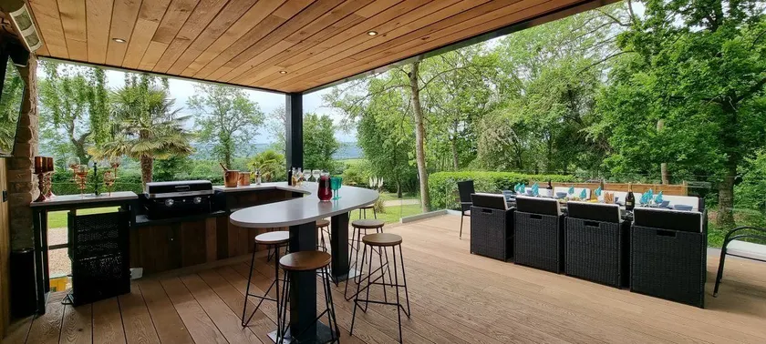 Cottage convivial et familial avec barbecue, jardin et terrasse | Vue lac - Image 1