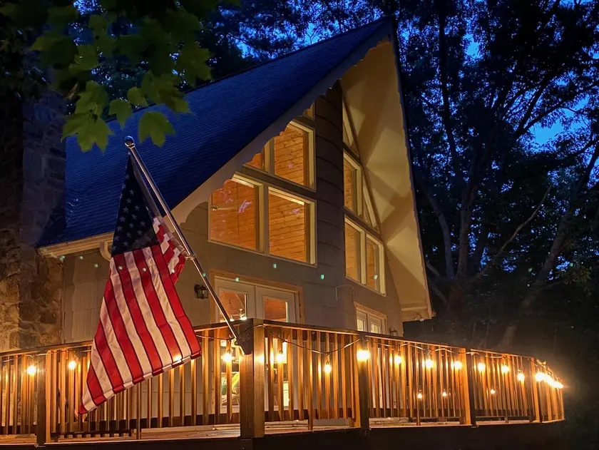 Gnome Home: A-Frame Cabin | Resort Pool | Fireplac - Image 1
