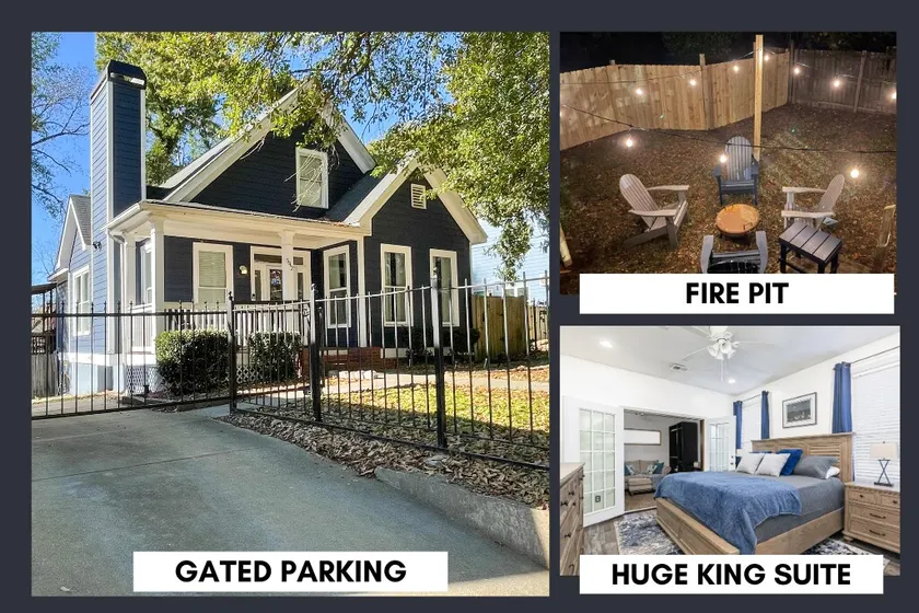 Gated Driveway, King Suite near Benz, Tech,Midtown - Image 1