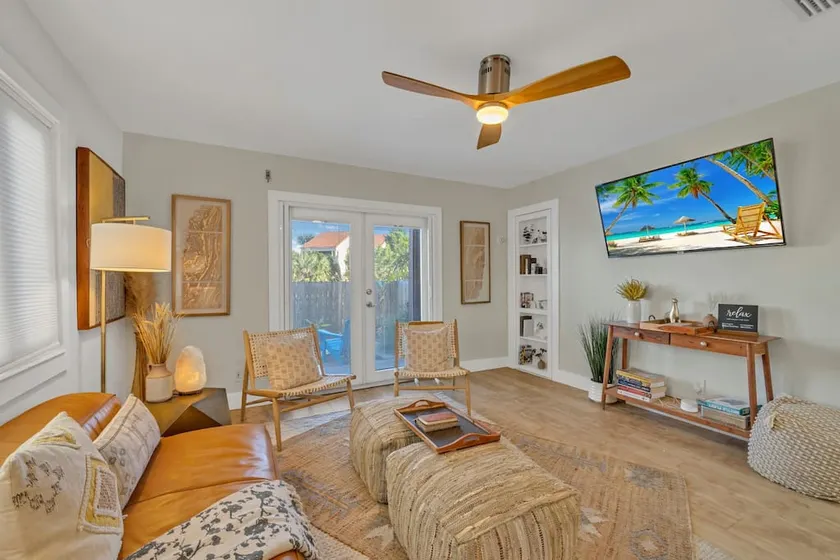 Hidden Bohemian Waterview 1BR Beach Access Retreat - Image 1