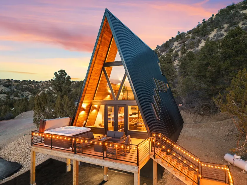 Luxury A-Frame Retreat near Zion & Bryce | Hot Tub - Image 1