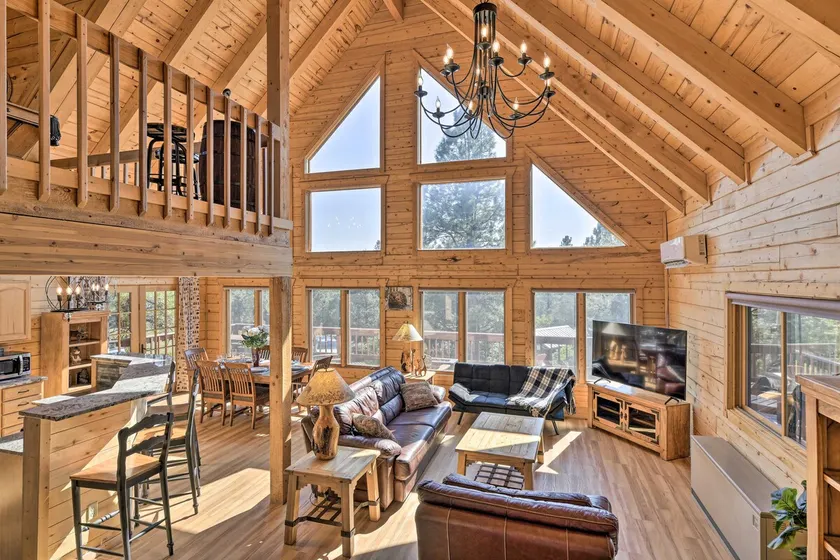 ‘Lazy Beaver Lodge’ Pagosa Cabin w/ Deck, Fire Pit - Image 1