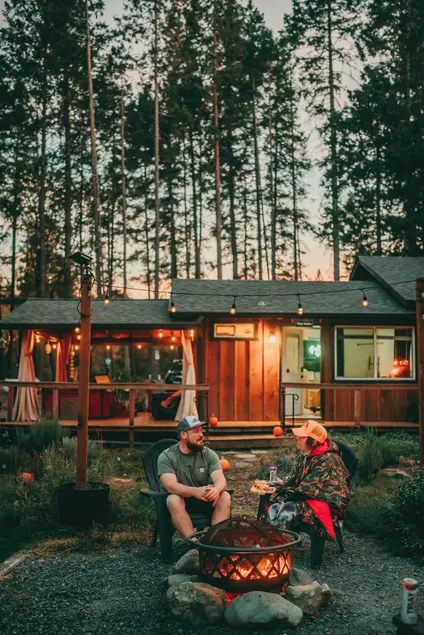 Tiny Cabin in the Woods with Hot Tub & Alpaca Rescue - Image 1