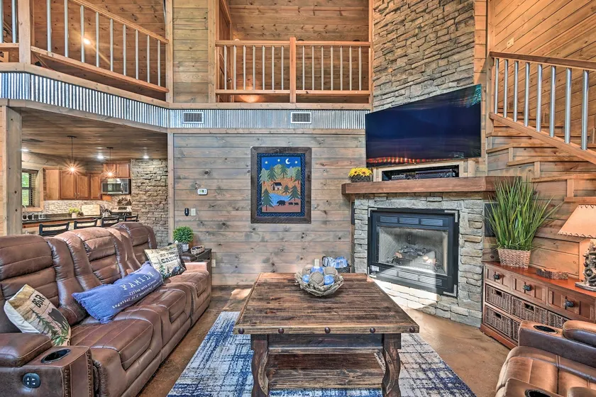 Luxe Broken Bow Cabin w/ Tesla Charging Station - Image 1