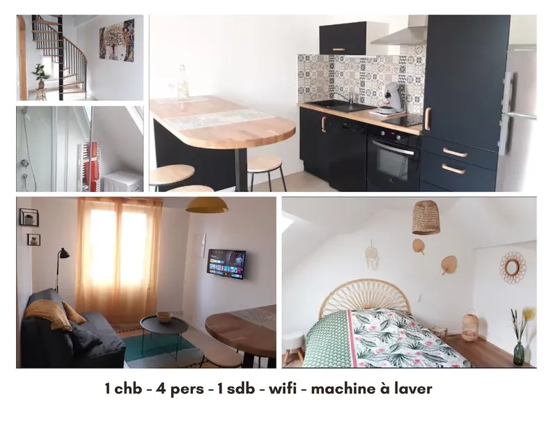 Charming fully equipped townhouse - wifi - Image 1